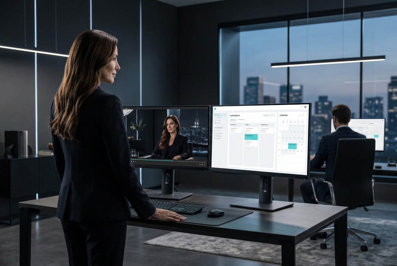 Digital twin content connected to a refined lead, conversation and appointment booking workflow